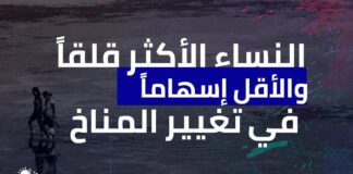 النساء الأكثر قلقًا والأقل إسهامًا في تغيير المناخ