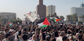 الحصر الكامل غائب.. الإفراج عن 17 من متظاهري "دعم فلسطين" مظاهرة دعم فلسطين بميدان التحرير، 20 أكتوبر 2023 (وكالات)