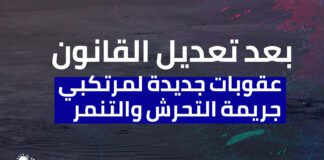 بعد تعديل القانون.. عقوبات جديدة لمرتكبي جريمة التحرش والتنمر