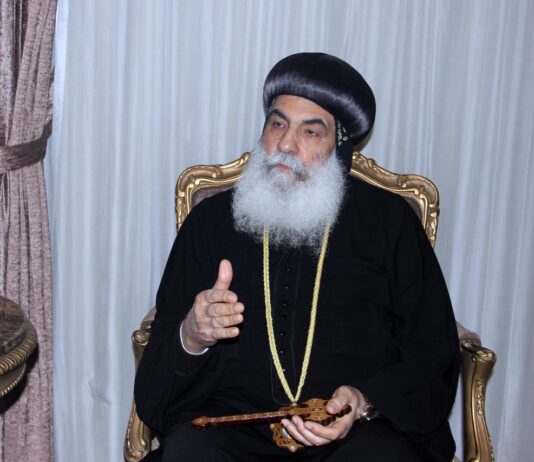 لنسجن "المسيح" لأجل عيون مطران المنوفية الأنبا بنيامين مطران المنوفية