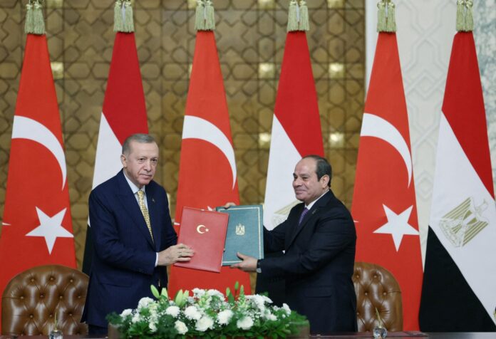 السيسي وأردوغان في القاهرة