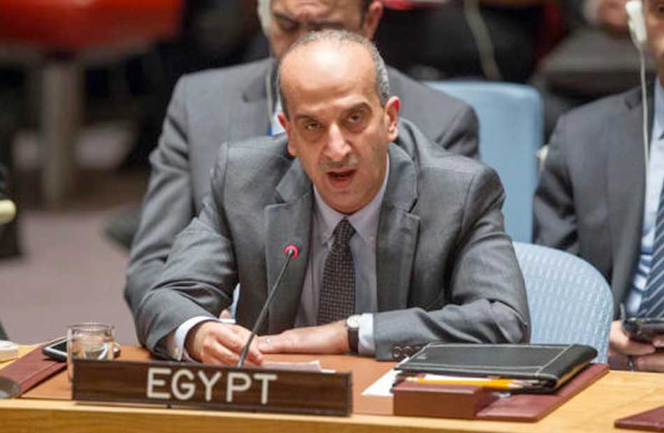 السفير أسامة عبدالخالق مندوب مصر لدى الأمم المتحدة