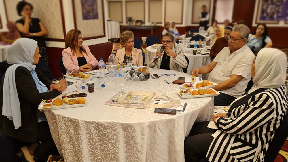 من فاعليات مؤسسة المرأة الجديدة- فيس بوك