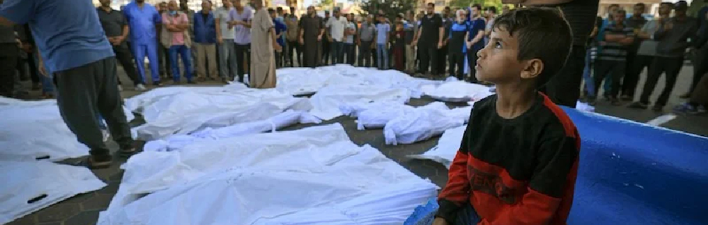 بدعم أميركي، ارتكبت إسرائيل في الحرب الأخيرة إبادة جماعية في غزة خلّفت أكثر من 158 ألف شهيد وجريح فلسطيني، معظمهم أطفال ونساء، وما يزيد على 14 ألف مفقود. (الصورة - وكالات)