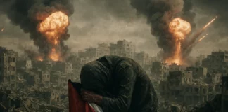 غزة الوحيدة.. كيف يُكتب السطر الأخير في قصة الإبادة؟ صورة تعبيرية مصنوعة بالذكاء الاصطناعي