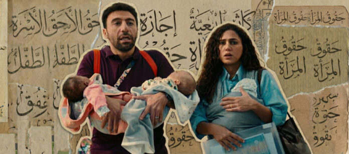 صورة لبطلي العمل تم إنتاجها بالذكاء الاصطناعي